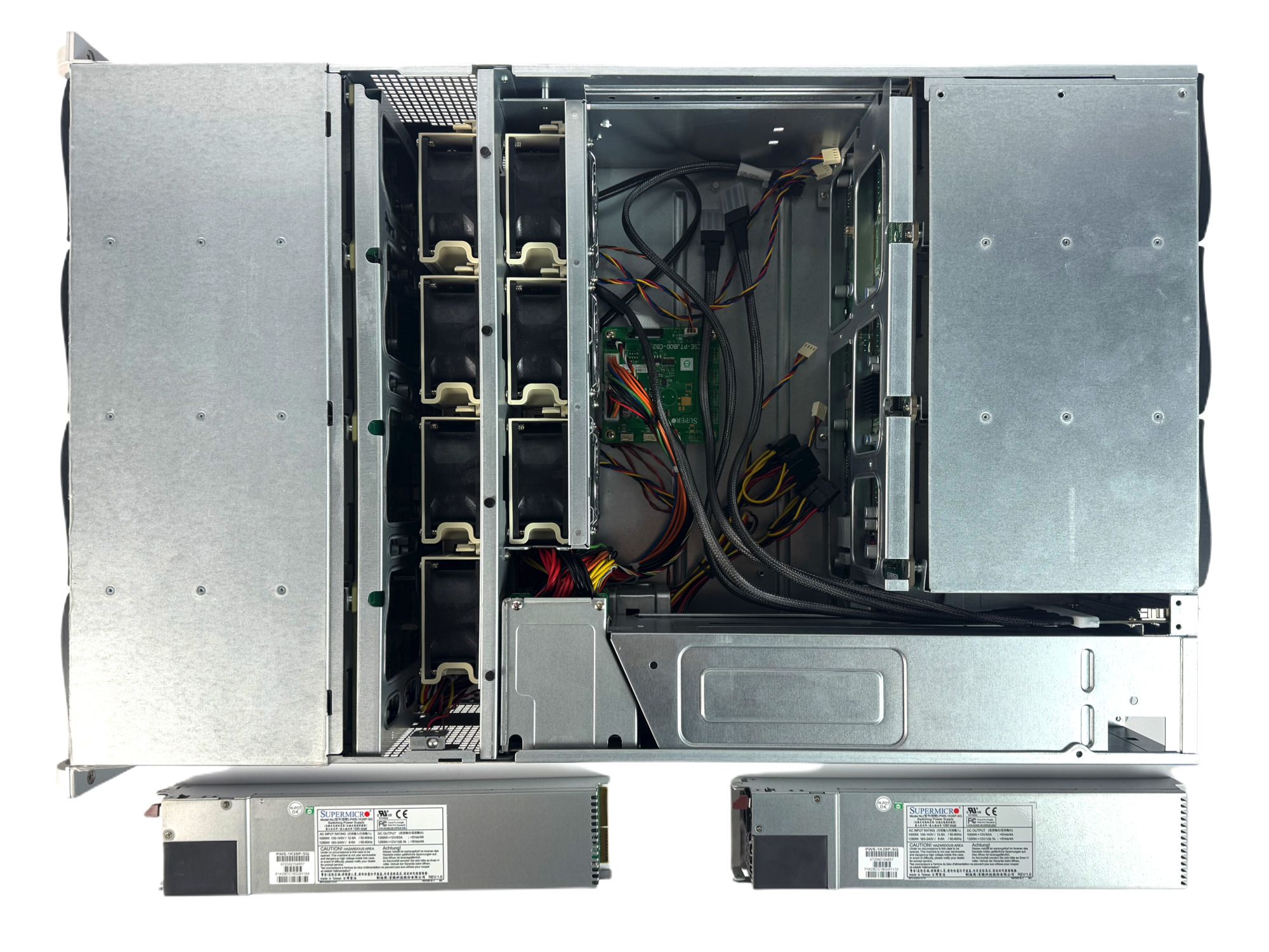 НОВА Дискова полиця Supermicro CSE847 JBOD | 45x 3,5" SAS/SATA + РЕЙКИ