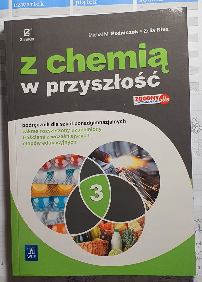 Z chemią w przyszłość, podręczniki do chemii rozszerzonej