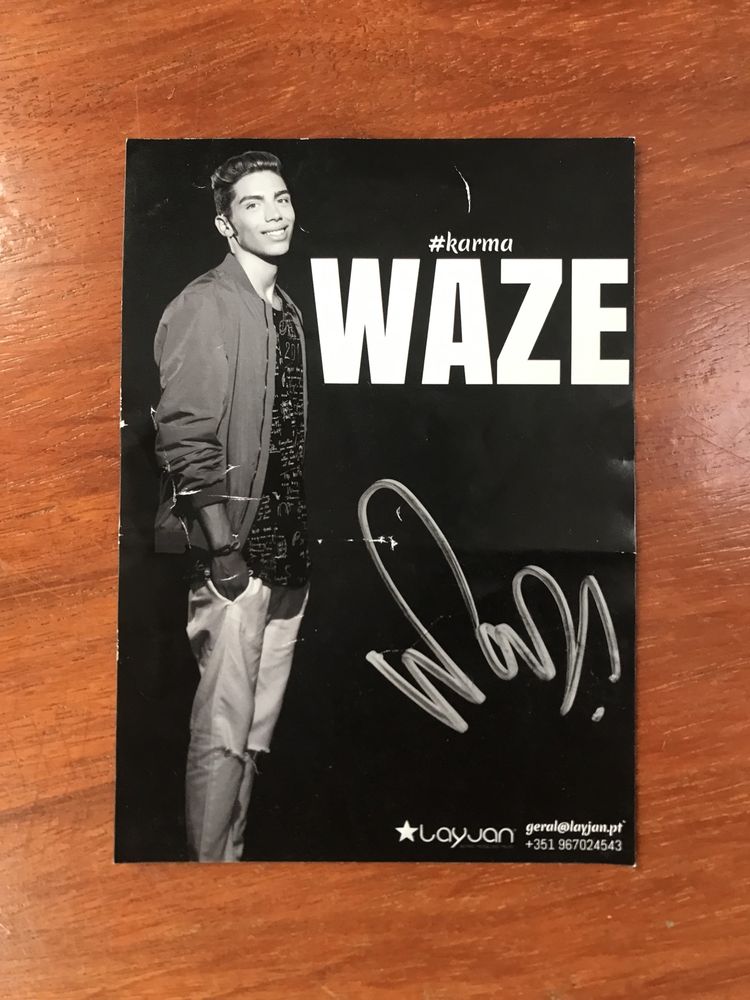 Autógrafo Waze [Envio grátis]