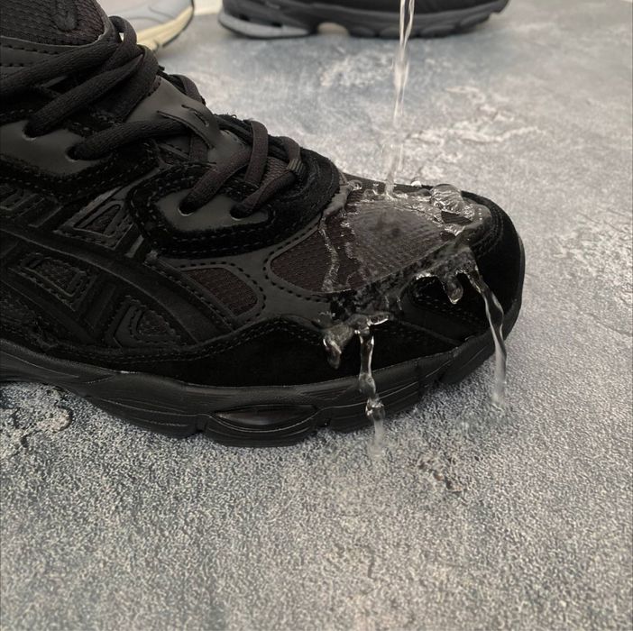 Кросівки Asics Gel NYC black на гортексі/асікс гель нук