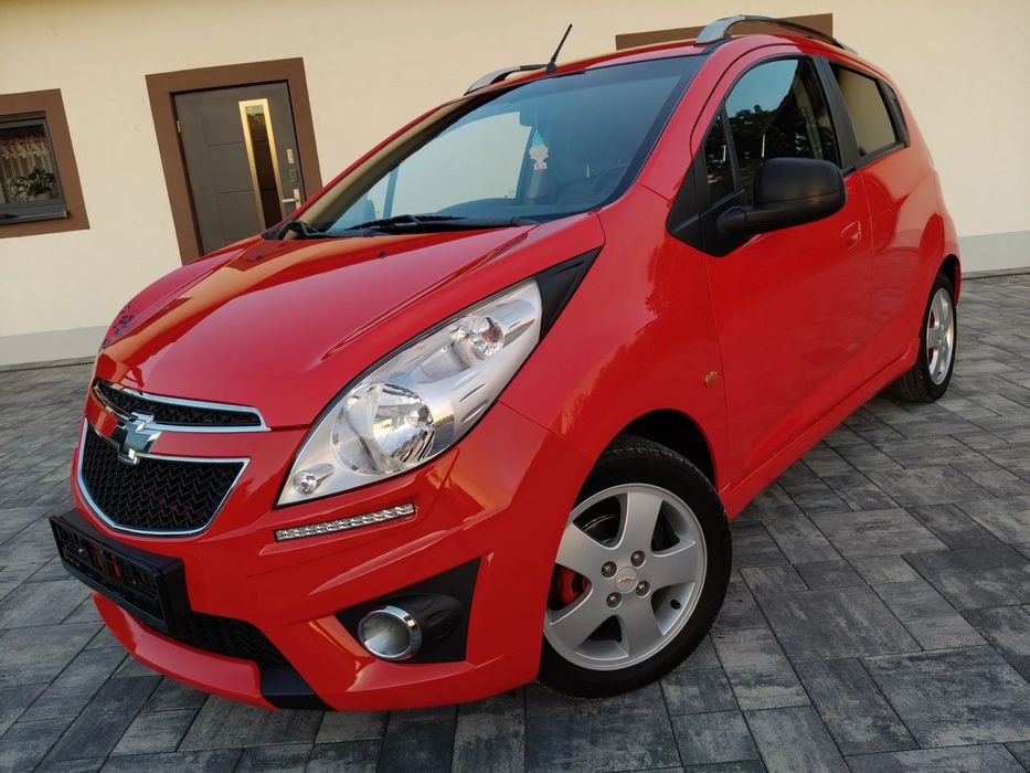 Chevrolet Spark Piękny!Zadbany!Ledy!BogataWersjaLT+!Navi!Serwis!Doinwestowany