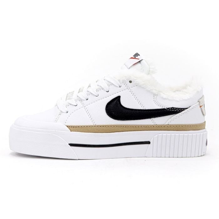 Кросівки зимові жіночі Nikе Court Winter ХУТРО Кроссовки зимние