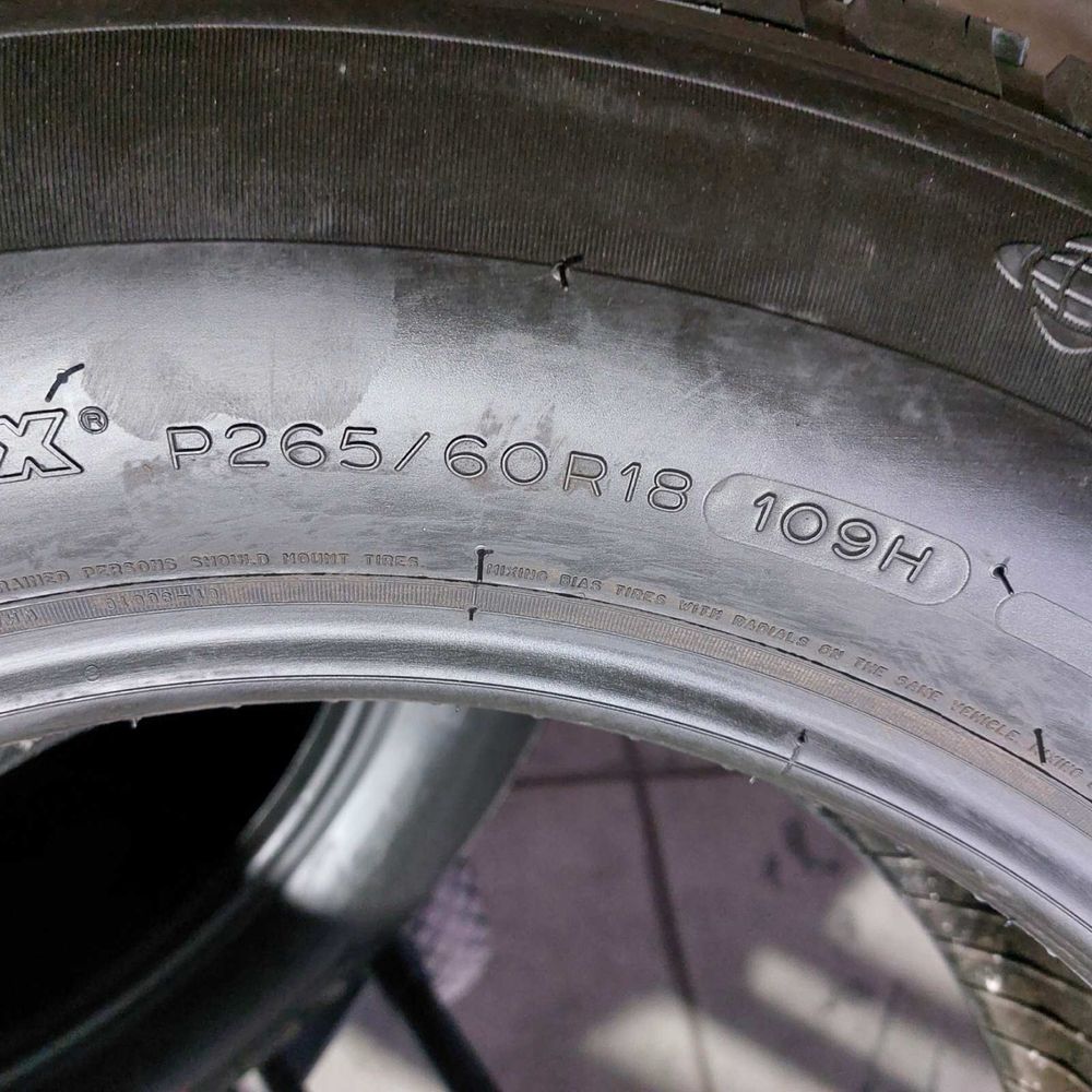 265/60/18 R18 Michelin Latitude Tour HP 4шт нові