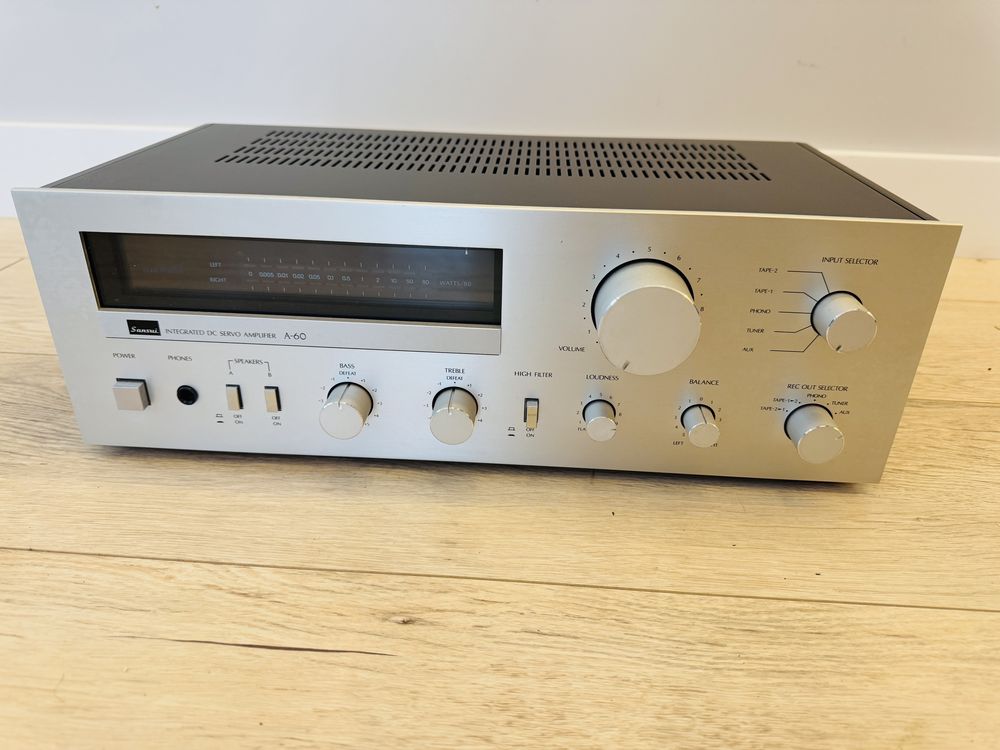 Sansui A-60 wzmacniacz hifi. Ideany.