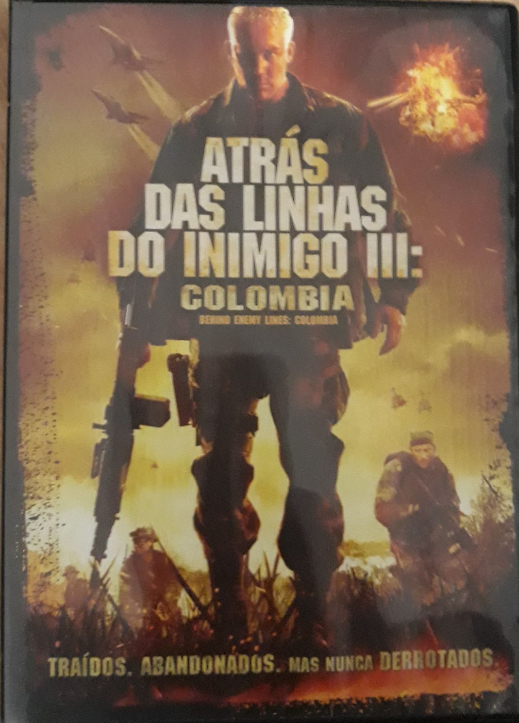 DVD Atrás das Linhas do Inimigo 3 Colombia