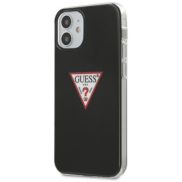 Etui Guess Triangle do iPhone 12 Mini 5,4", czarne