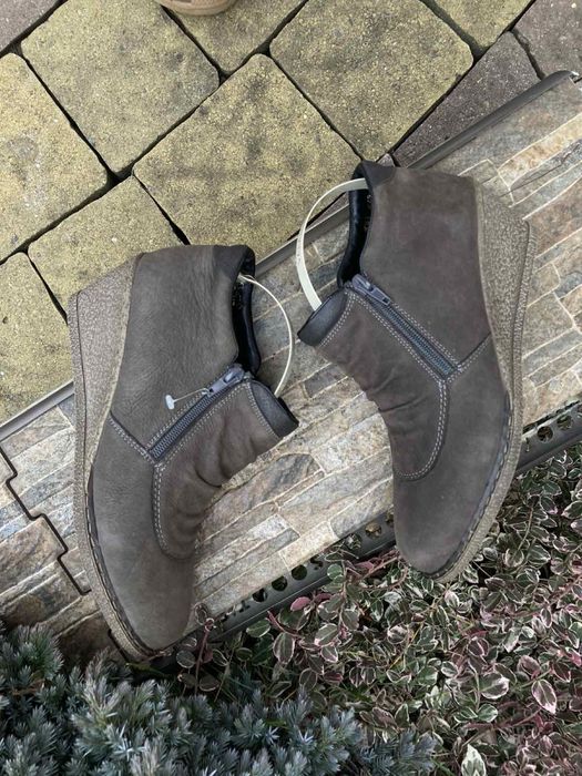 Comforto by Rieker жіночі ботінки шкіра 39р оригінал