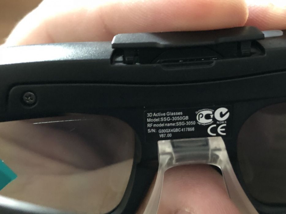 2 Pares Óculos 3D Activos Samsung