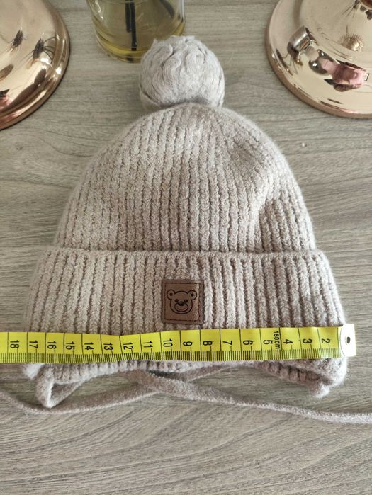 Czapka 100proc wełna merino