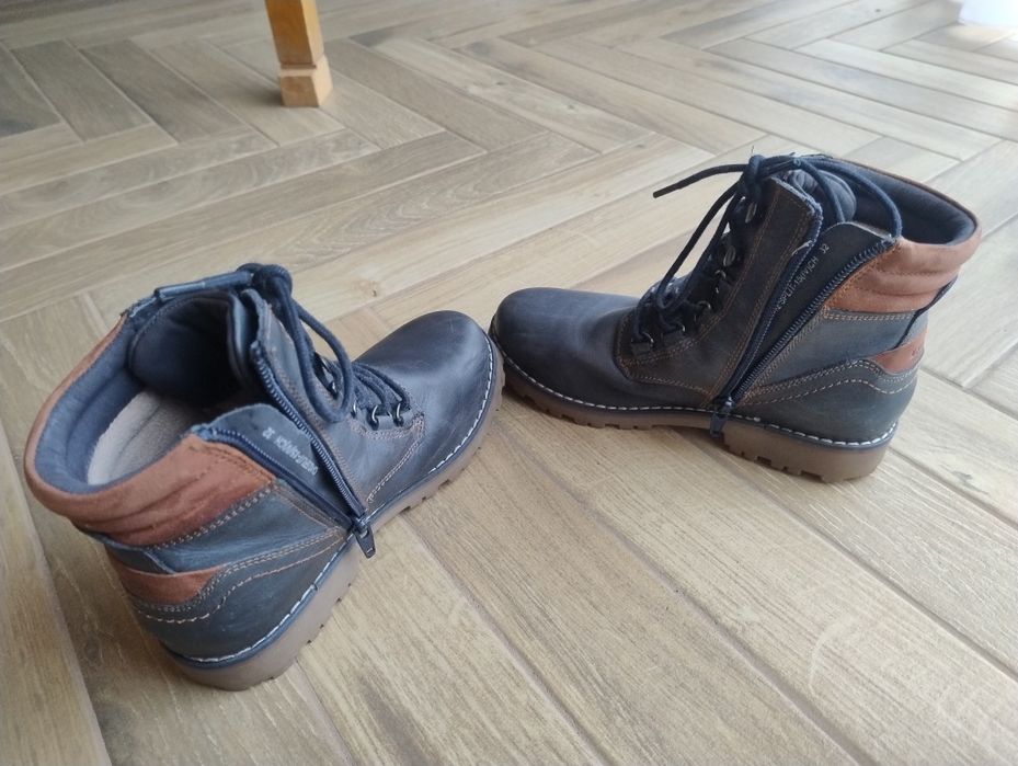Jak nowe Kozaczki, trapery roz. 32 Lasocki, skóra