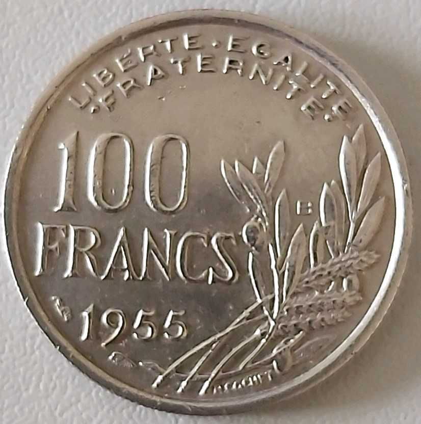 100 Francos de 1955 *B*, de França