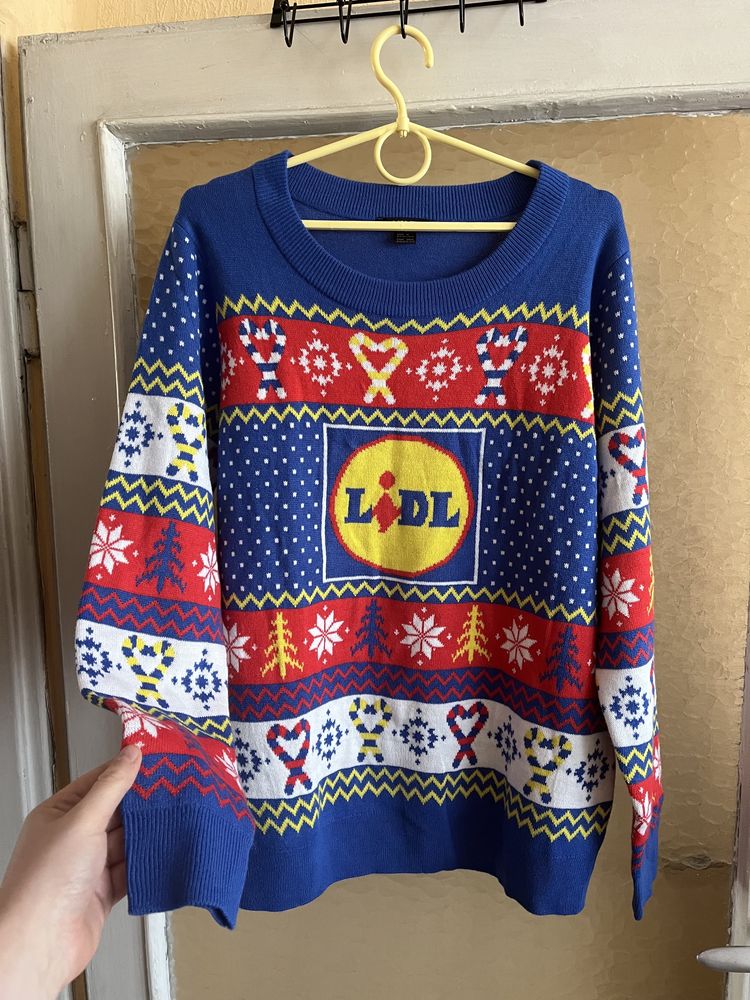 Sweter LIDL christmas