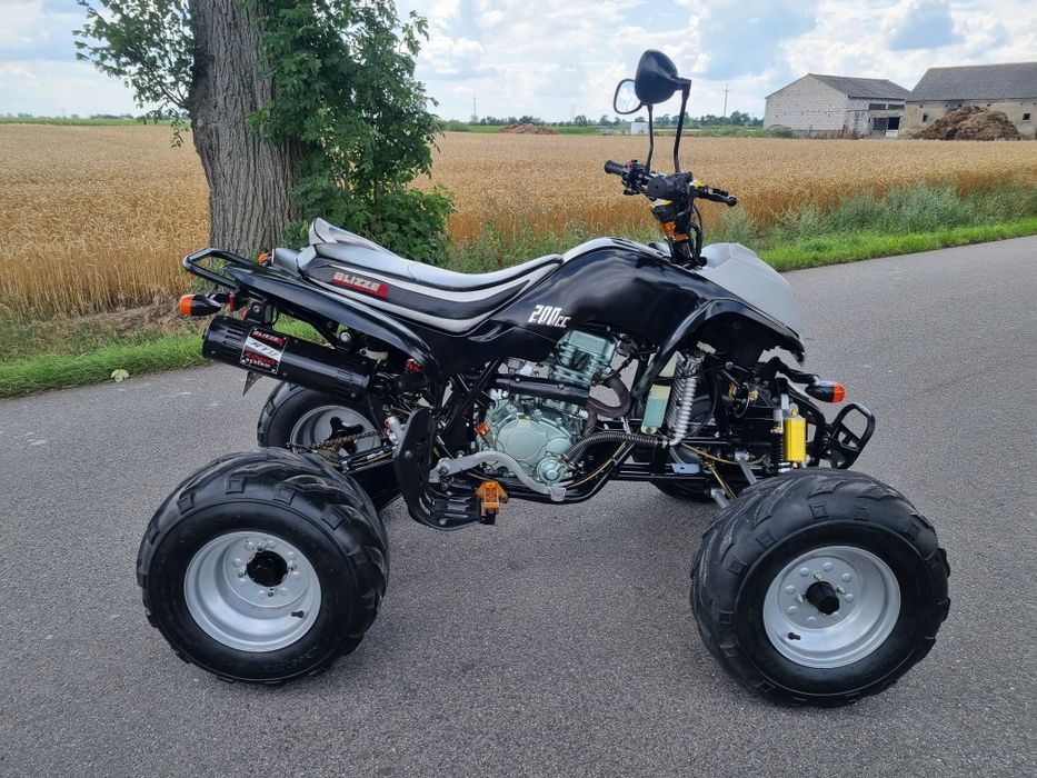 Quad Bashan Blizzer 200/250cc Ciecz JAK NOWY!  Zarejestrowany!