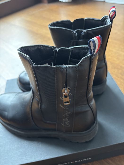 Botas cano medio tommy hilfigher
