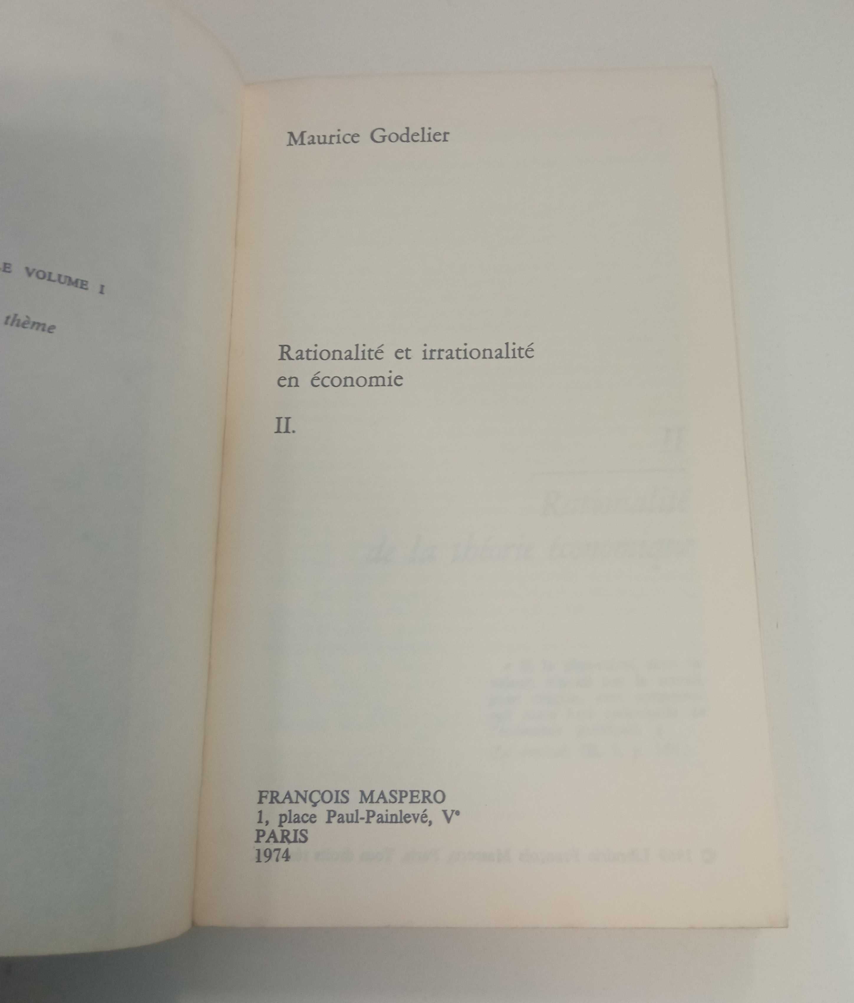 Rationalité & Irrationalité en économie - II, de Maurice Godelier