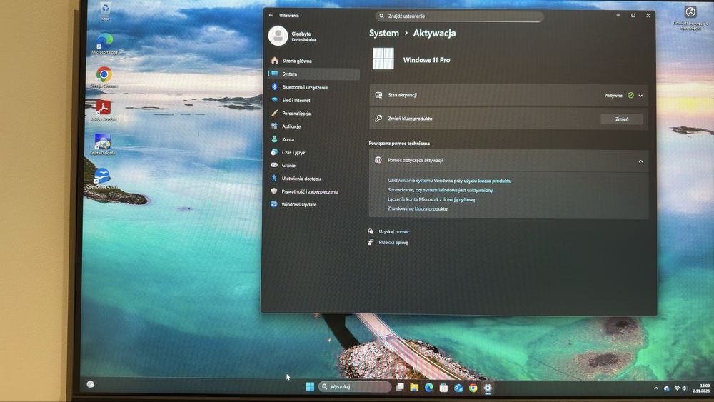 Komputer stacjonarny intel i5 8gb ram 500gb ssd win 11 pro