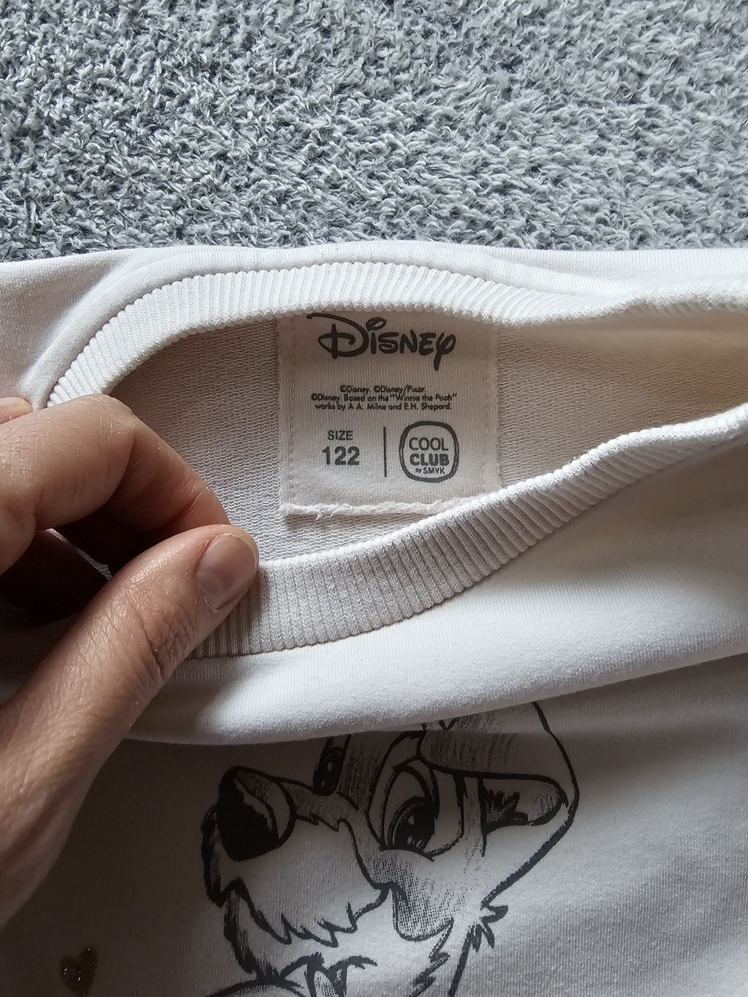 Komplet bluza disney i spodniczka tiulowa 122 brokat