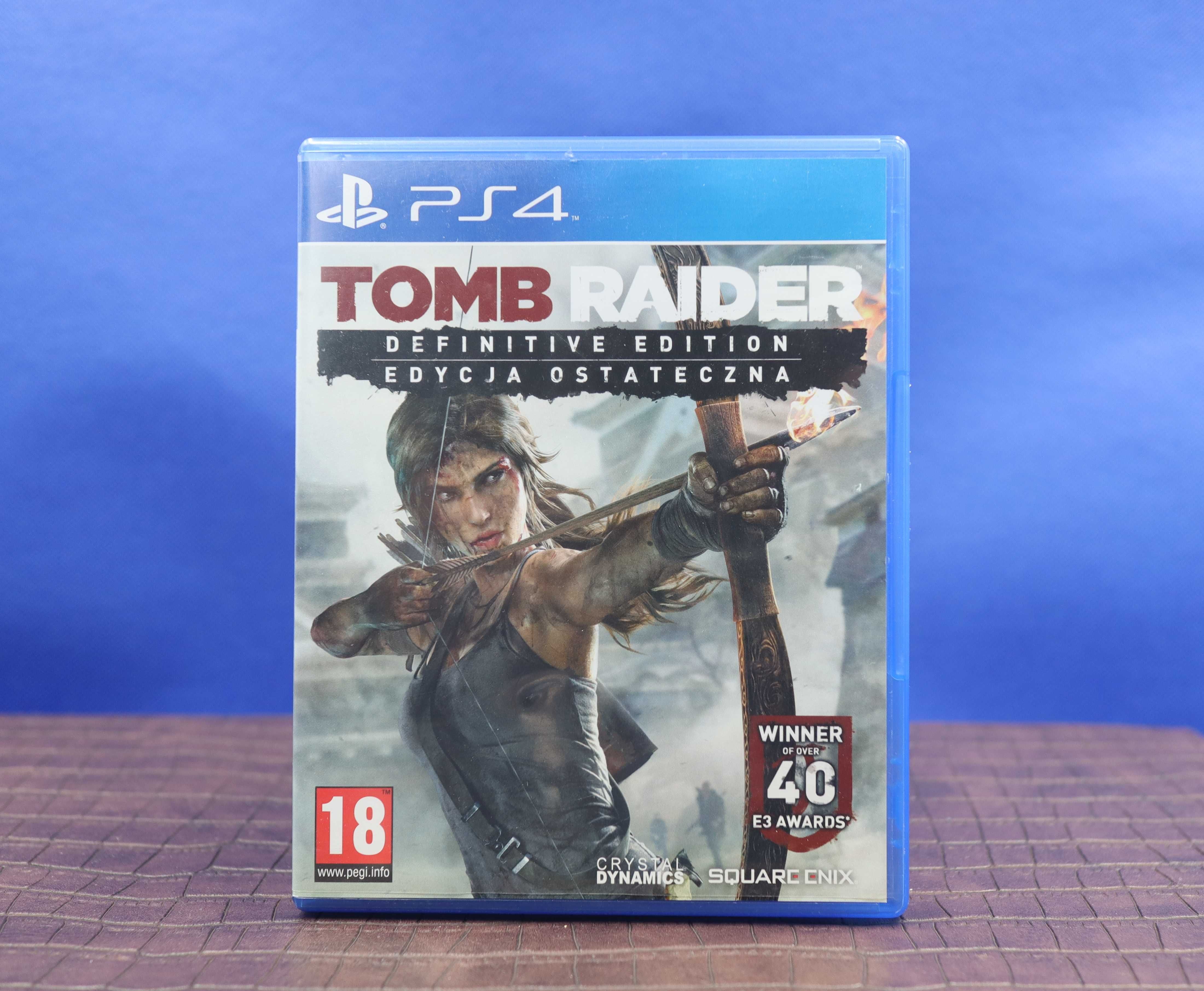 Tomb Raider: Definitive Edition PS4 stan bdb
