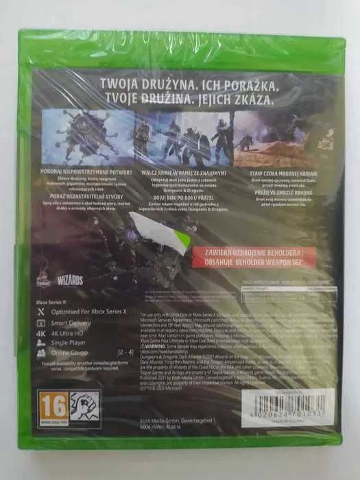 NOWA Dungeons & Dragons: Dark Alliance Day One Edition Xbox One folia