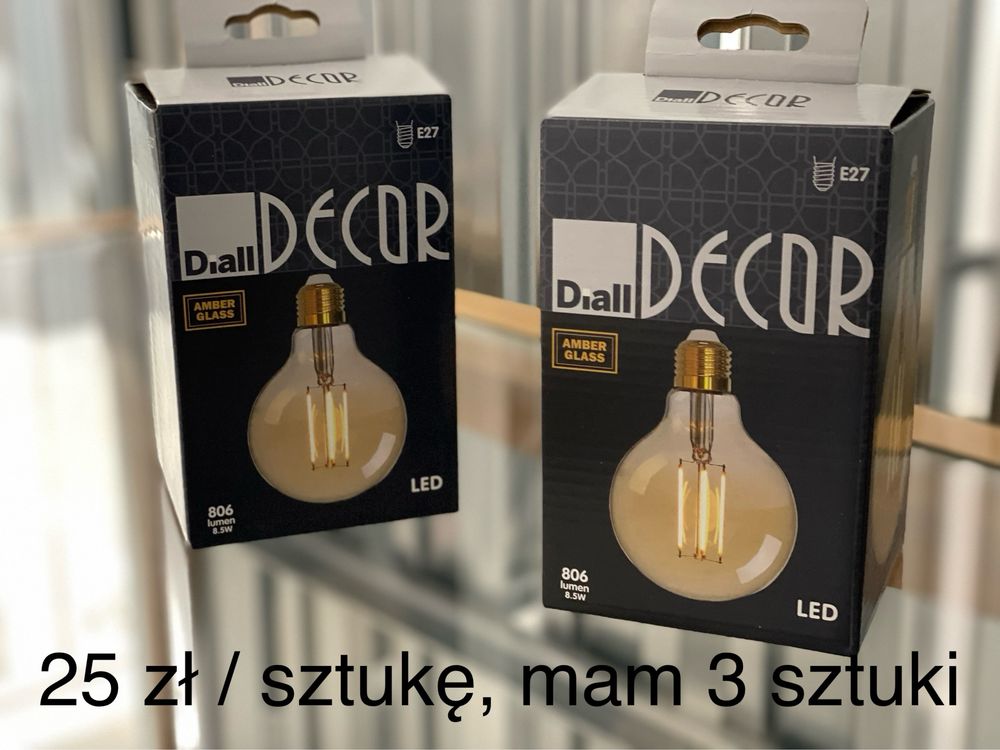 Nowe żarowki Edissona LED nowa. 8.5W, gwint E27