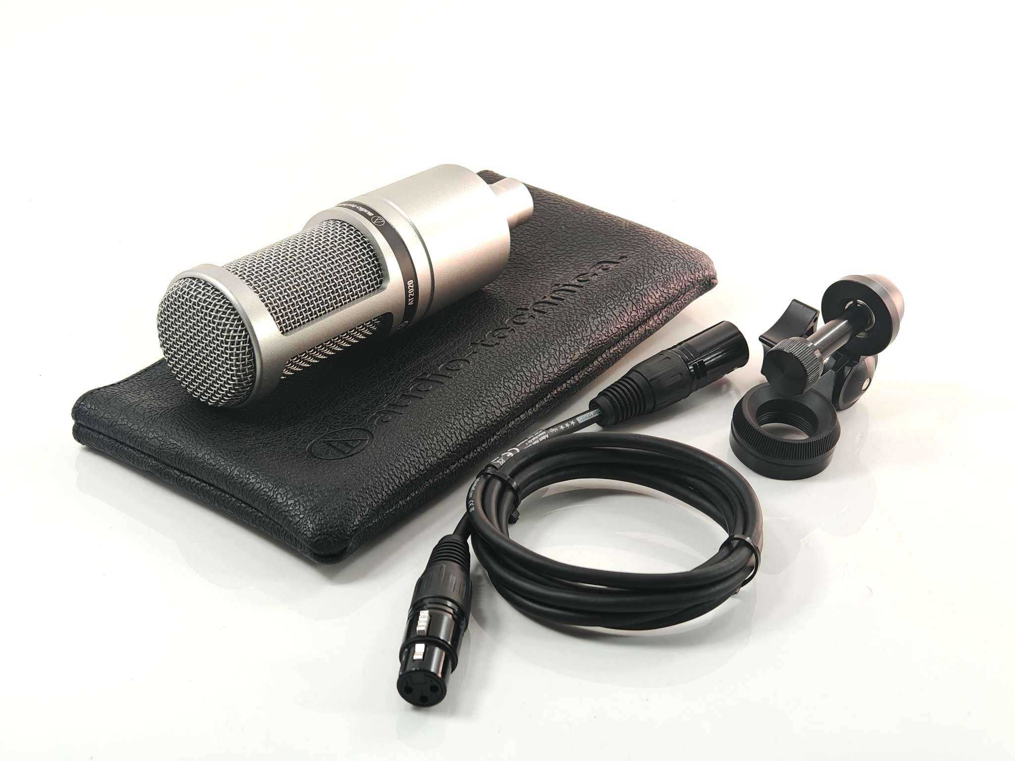 Audio-Technica AT2020 Kardioidalny mikrofon pojemnościowy (złącze XLR)