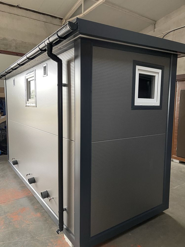 Kontener sanitarny WC pawilon socjalny