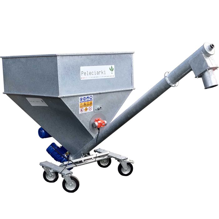Linia Produkcyjna z Peleciarką 22kW Wolnoobrotową Do Produkcji Pelletu