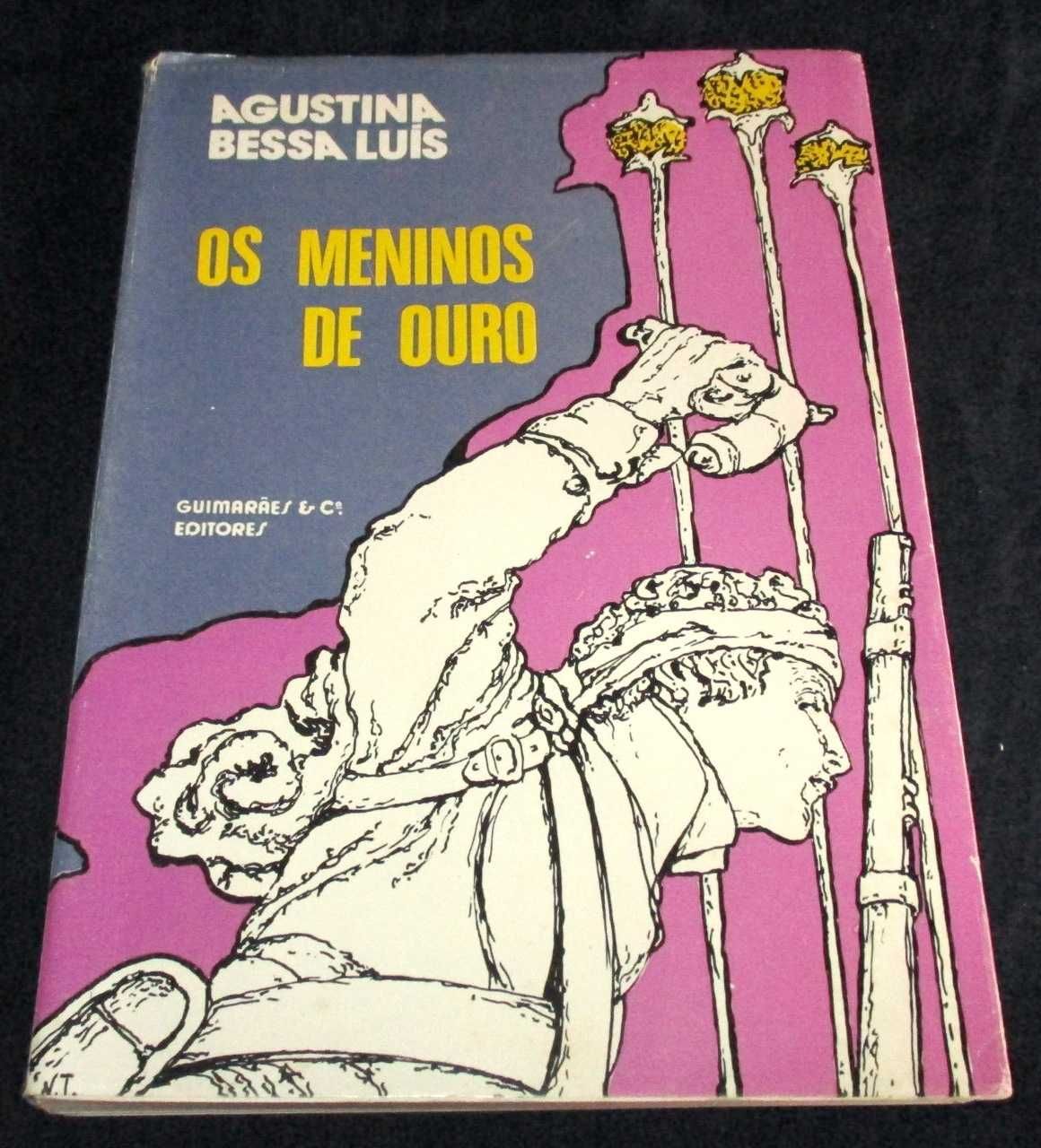Livro Os Meninos de Ouro Agustina Bessa-Luís Autografado