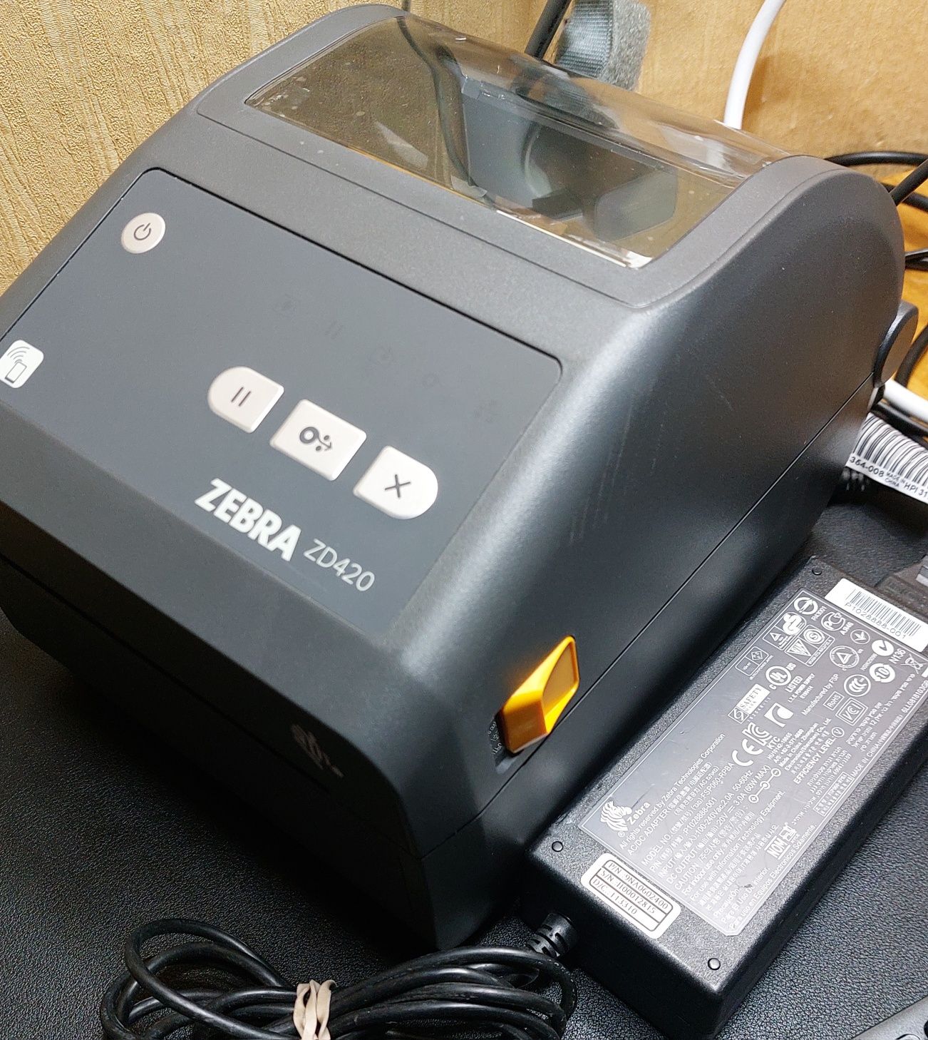 Термопринтер штрих-кодів Zebra ZD420 для Нової Пошти (WiFi, Bluetooth)
