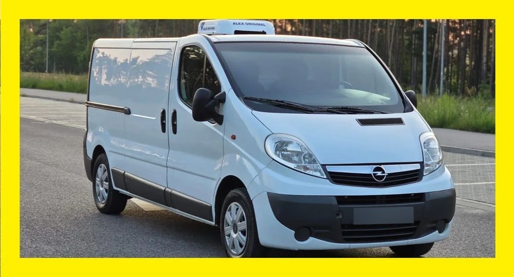 Renault TRAFIC VIVARO❗❗115KM / CHŁODNIA❗❗LONG / DRZWI BOCZNE / AGREGAT ALEX  / GRZANIE / IZOTERMA / FULL OPCJA / SALON POLSKA❗❗