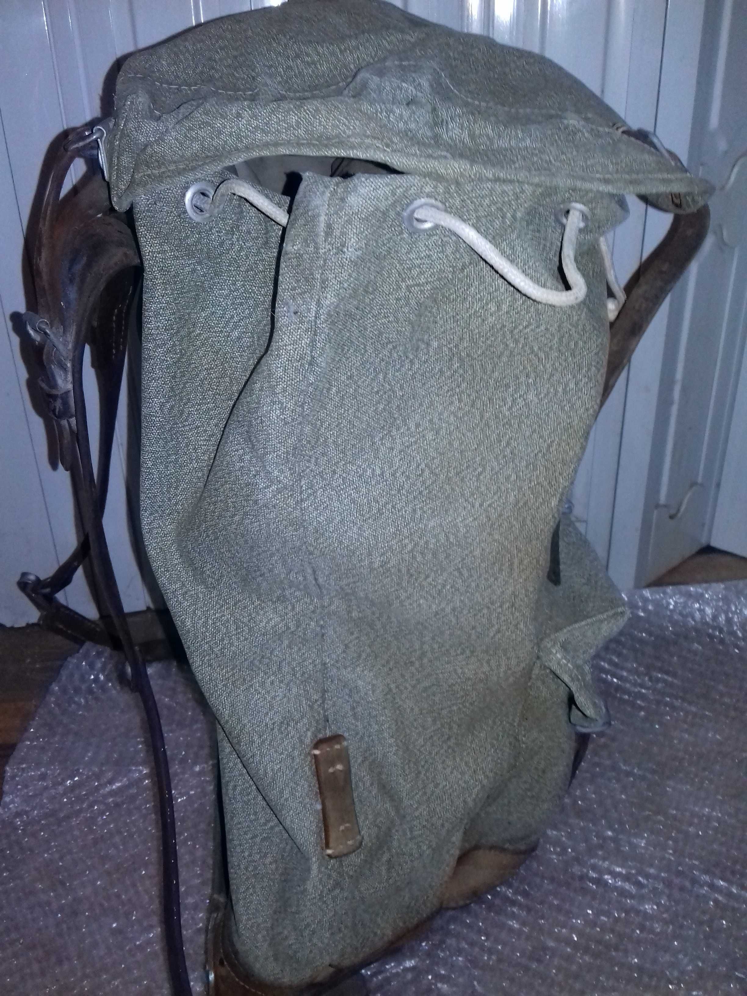 Рюкзак армии Швейцарии "соль-перец", винтажный.