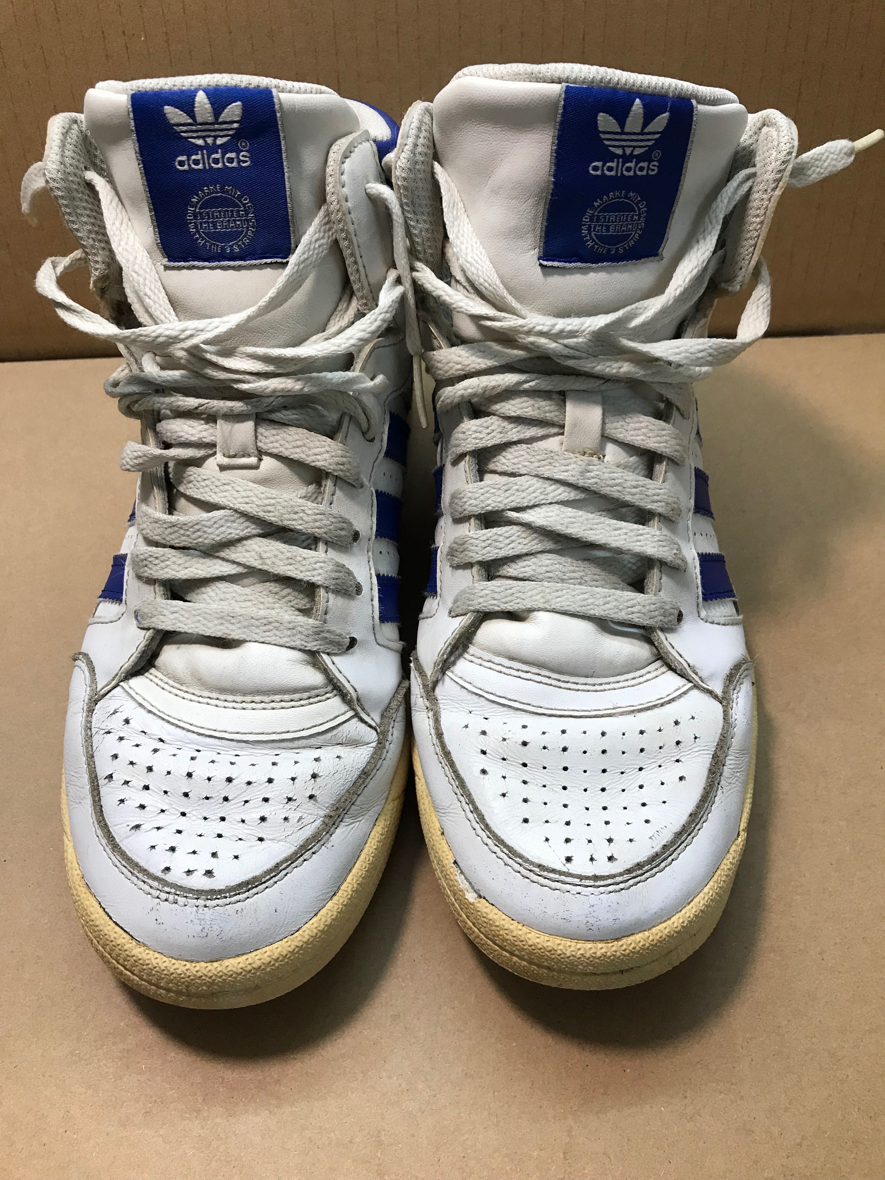 Sapatilhas Adidas branco com azul