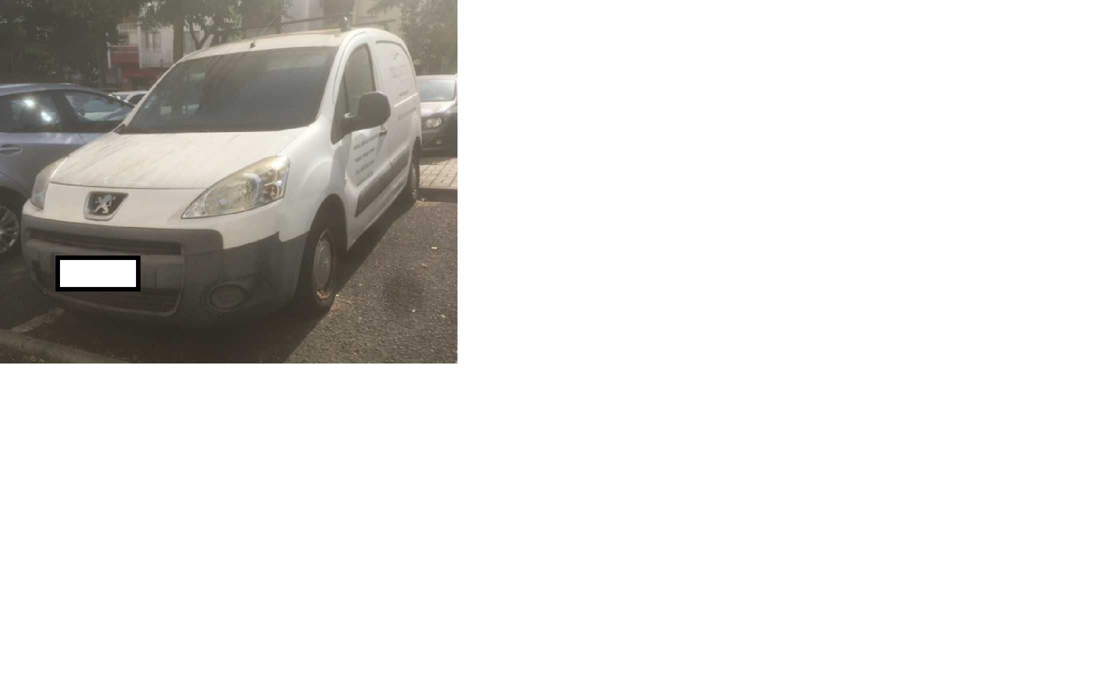 PEUGEOT PARTNER 3 LUGARES - 155.000 KM - ÓPTIMO ESTADO FUNCIONAMENTO