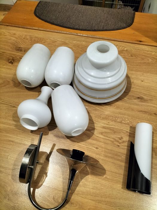 Klosze do lamp z PRL