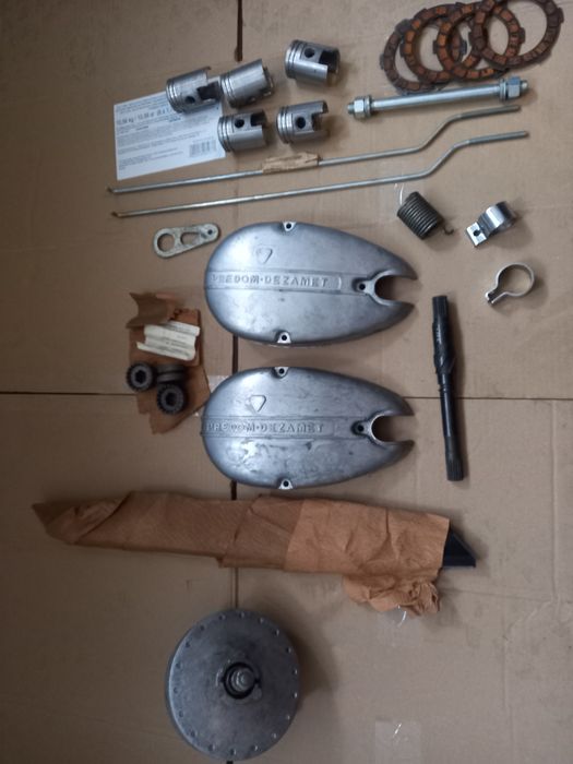 Nowe czesci Prl zmd motorynka komar romet