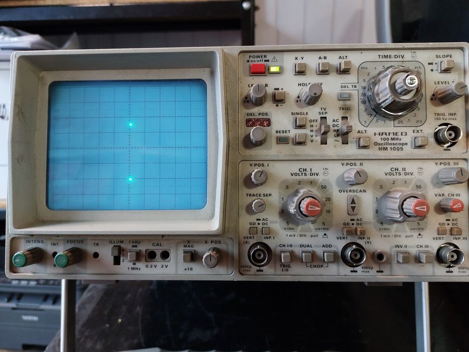 Oscyloskop HAMEG 1005 -3 kanały