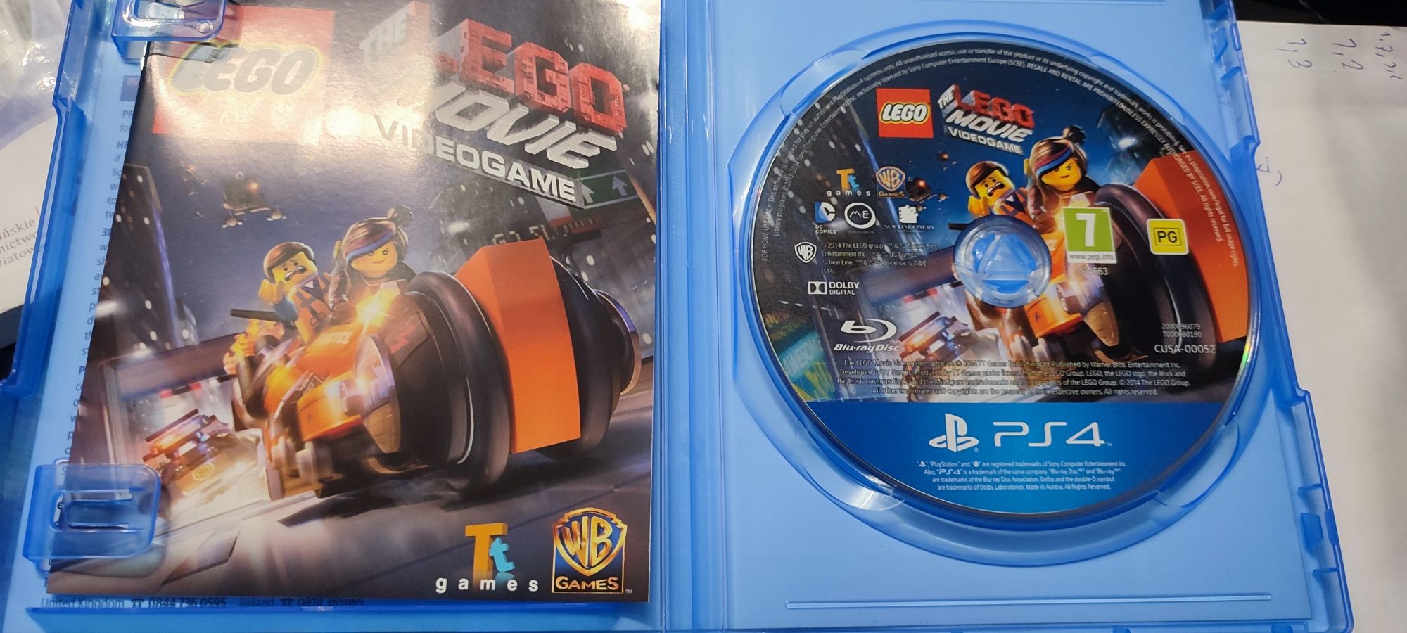 LEGO movie videogame os4 gra płyta 7
