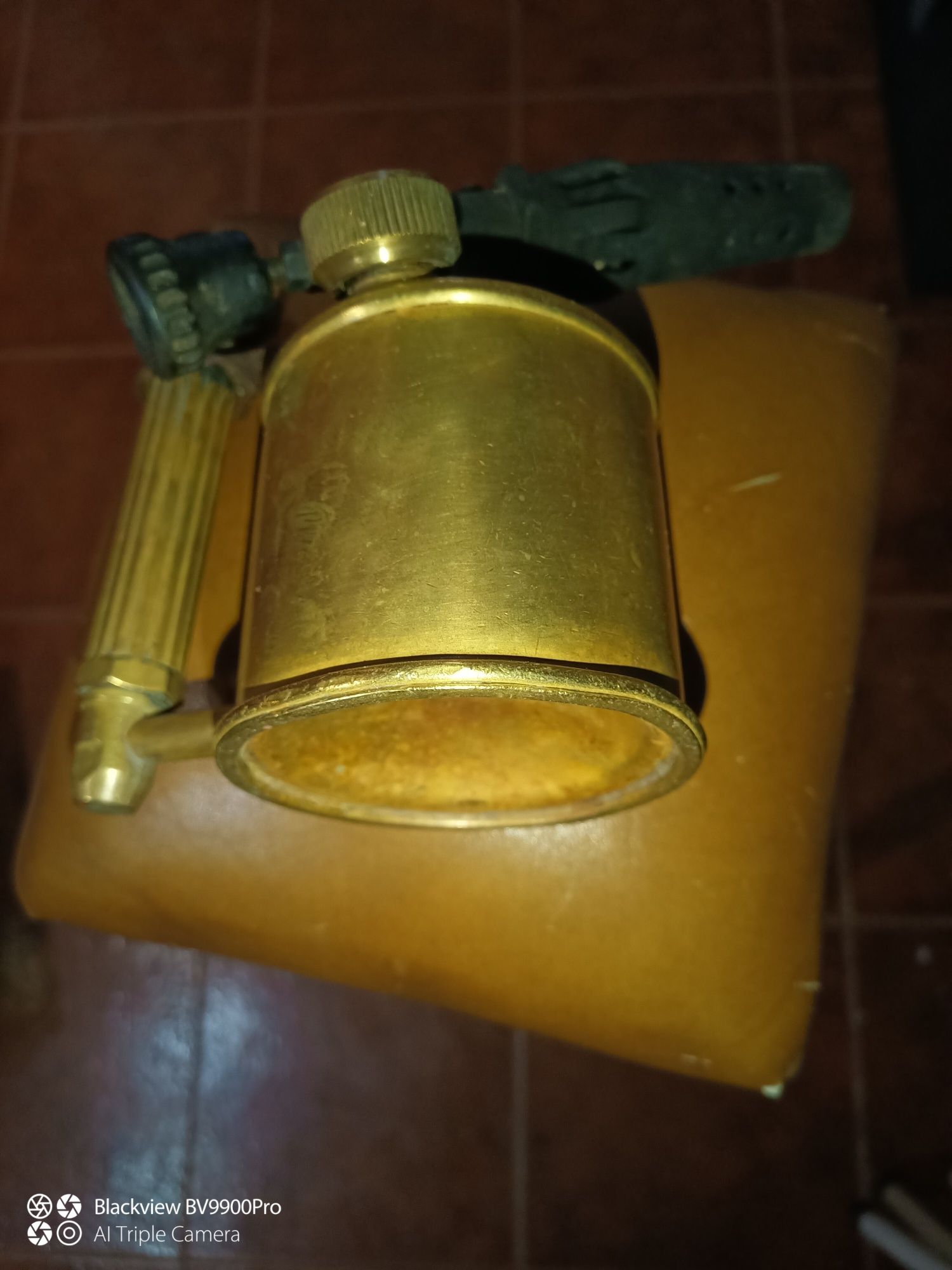 Maçarico Antigo latão