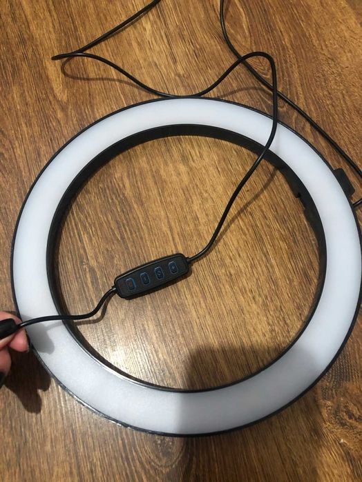 Lampa Pierścieniowa Led Ring Statyw Do Makijażu Selfie Uchwyt Telefon