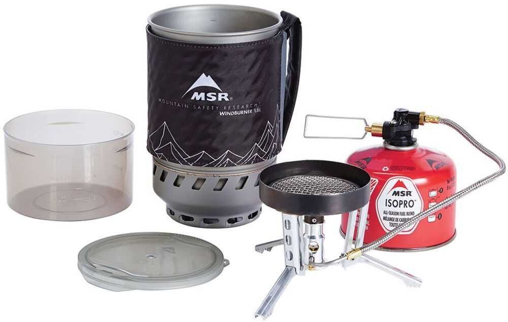 MSR Windburner, Windburner DUO, MSR Reactor, MSR Pocketrocket Kit