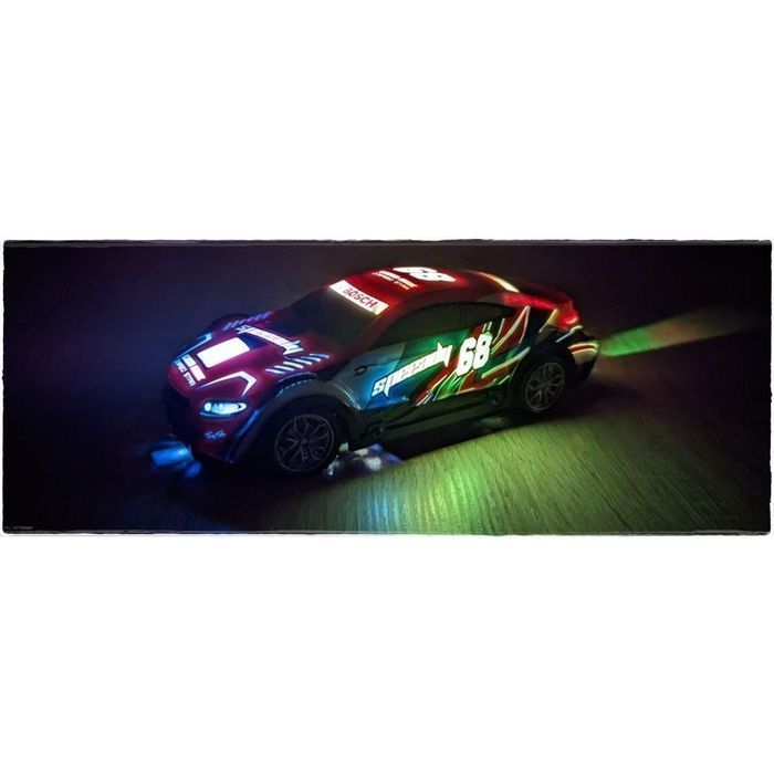 Samochód Sportowy Sterowany Światła Dźwięki - red