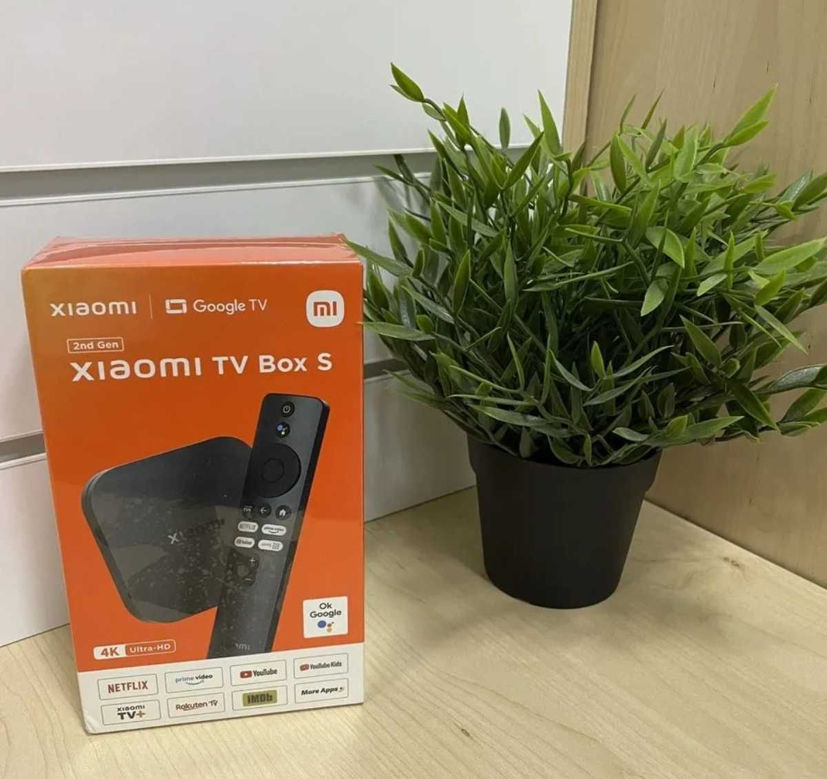 Приставка для телевизора Mi box s android box анроид box