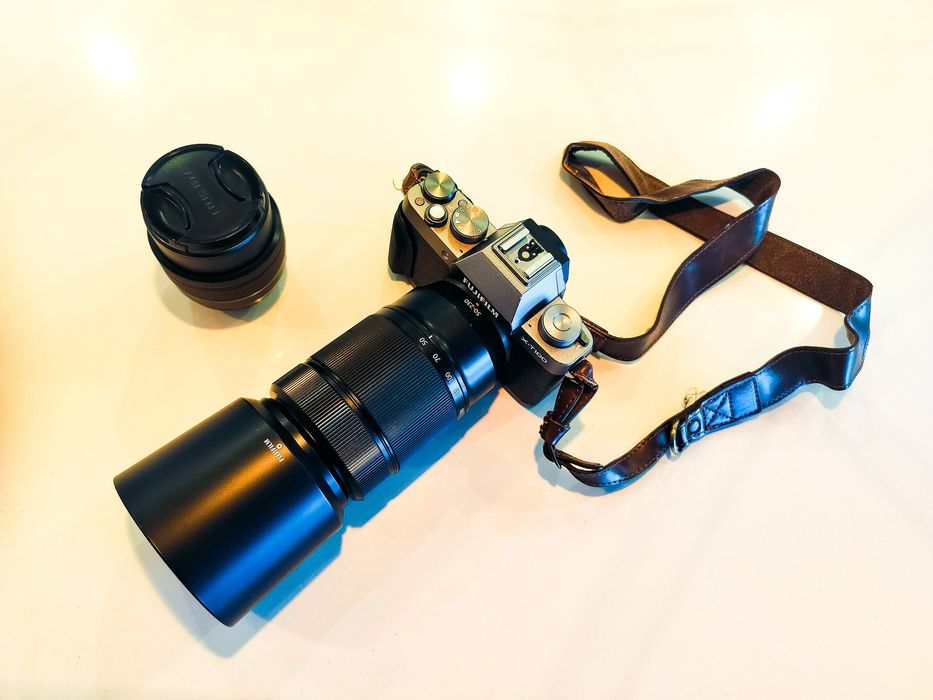 Fujifilm X-T100 Dark Silver+ 2 Lentes (15-45mm & 50-230mm)