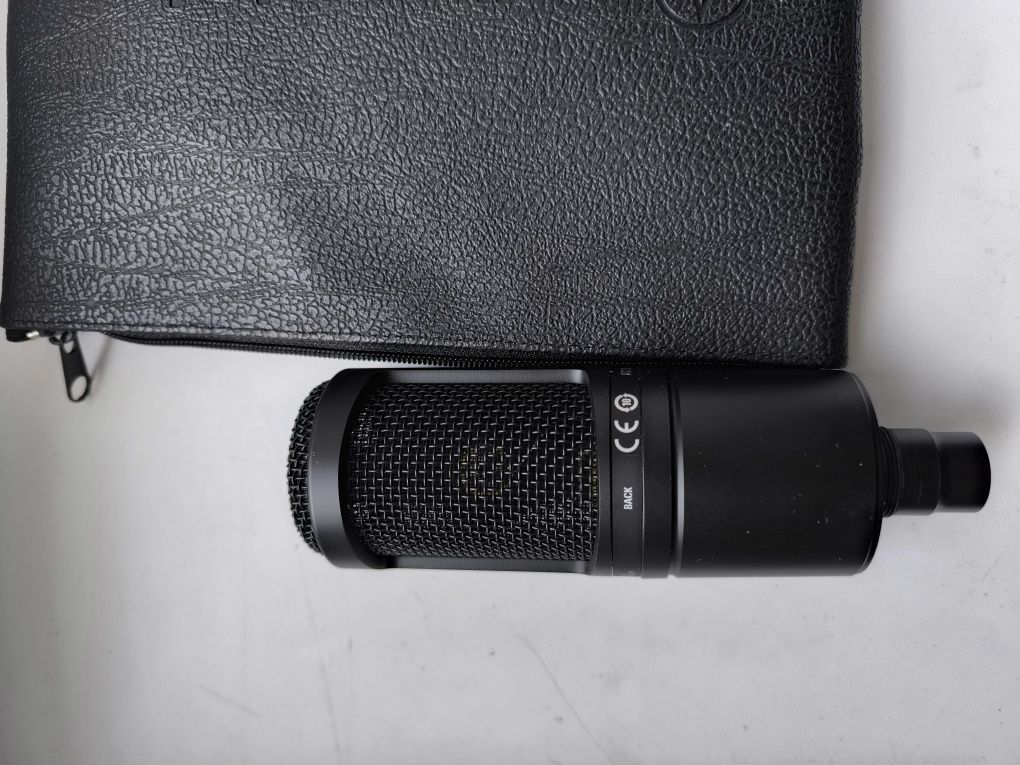 Audio-Technica AT2020 xlr кабель поп фільтрстудійний мікрофон