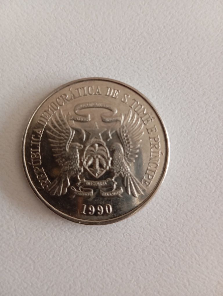 Moeda de 50 Dobras S Tomé e Principe