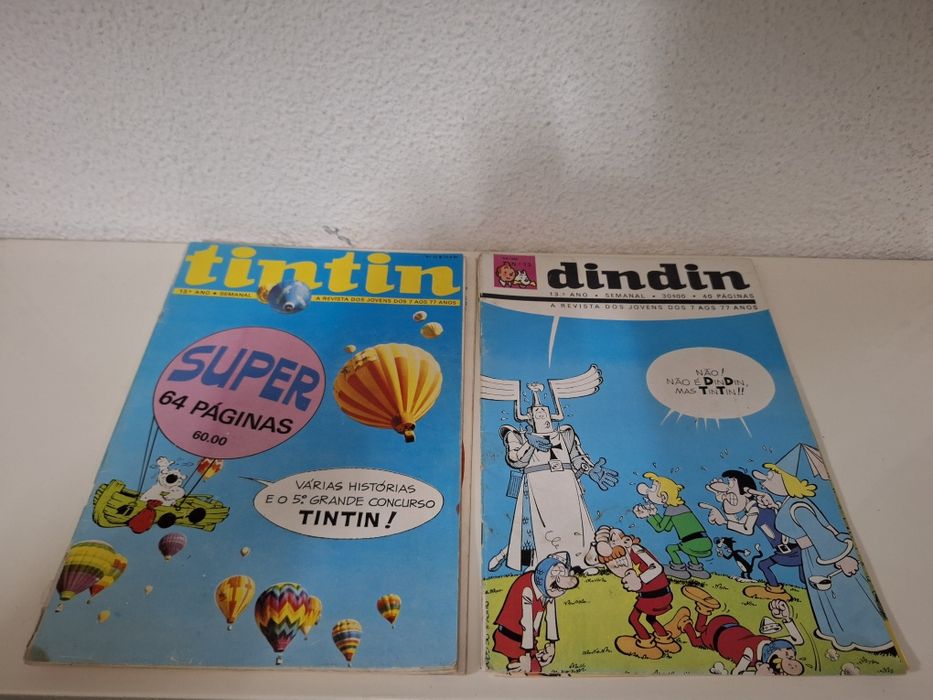 Revistas  antigas Tintin