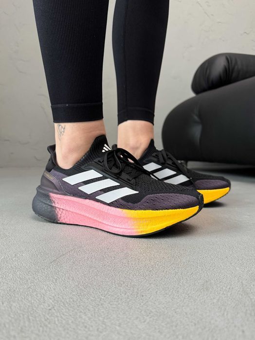 Кросівки Adidas Ultraboost 5X Black/Pink premium