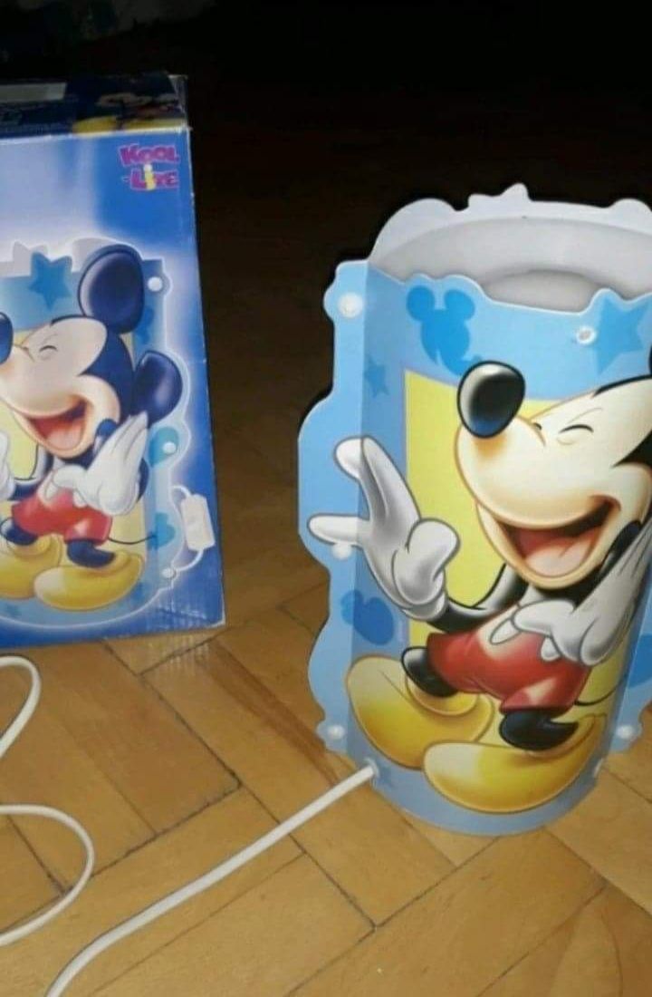 Niespodzianka  Gratis  Lampka nocna  z Myszka Mickey.  Zapraszam