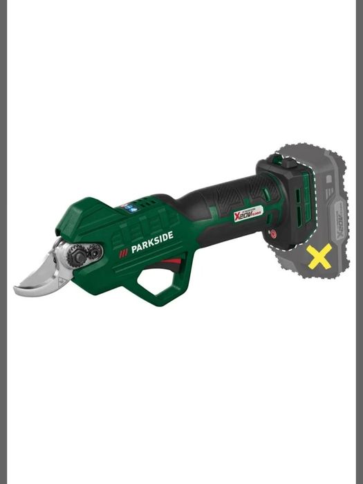 Tesouras de poda recarregáveis ​​de 20 V parkside