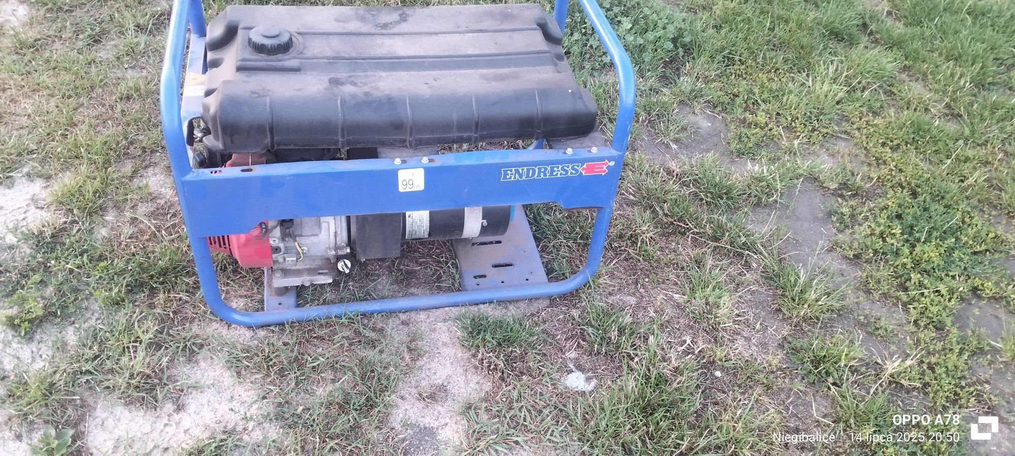 Sprzedam agregat prądotwórczy Honda GX 270